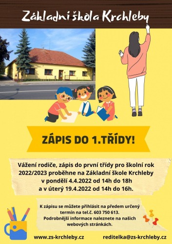 Zápis do 1.třídy