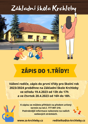 Zápis do 1.třídy